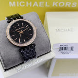 Michael Kors Darci Black Dial Black Steel Strap Watch for Women - MK3322 Buy Now By Michael Kors