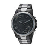 Fossil Grant Chronograph Black Dial Two Tone Steel Strap Watch for Men - FS5269 Buy Now By Fossil