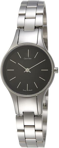 Calvin Klein Simplicity Black Dial Silver Steel Strap Watch for Women - K4323130 Buy Now By Calvin Klein