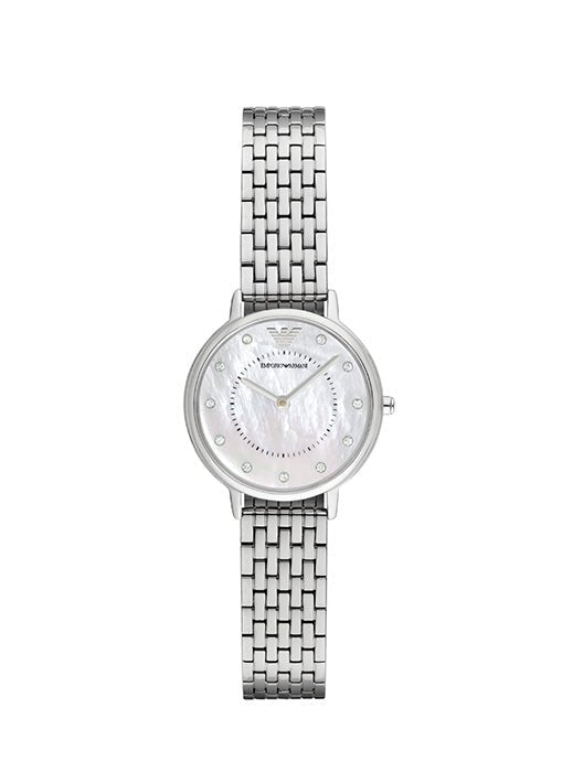 Emporio Armani Kappa Mother of Pearl Dial Silver Mesh Bracelet Watch For Women - AR2511 Buy Now By Emporio Armani