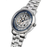 Maserati Ricordo Automatic Skeleton Silver Dial Silver Steel Strap Watch For Men - R8823133005 Buy Now By Maserati