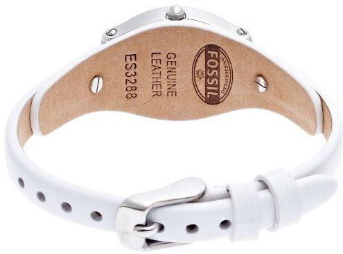 Fossil Molly White Dial White Leather Strap Watch for Women - ES3288 Buy Now By Fossil