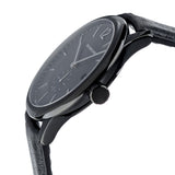 Burberry The Classic Black Dial Black Leather Strap Watch for Men - BU10003 Buy Now By Burberry