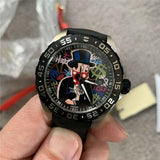 Tag Heuer Formula 1 Alec Monopoly Special Edition Black Rubber Strap Watch for Men - WAZ1117.FT8023 Buy Now By Tag Heuer