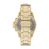 Michael Kors Everest Chronograph Black Dial Gold Steel Strap Watch For Women - MK5828 Buy Now By Michael Kors