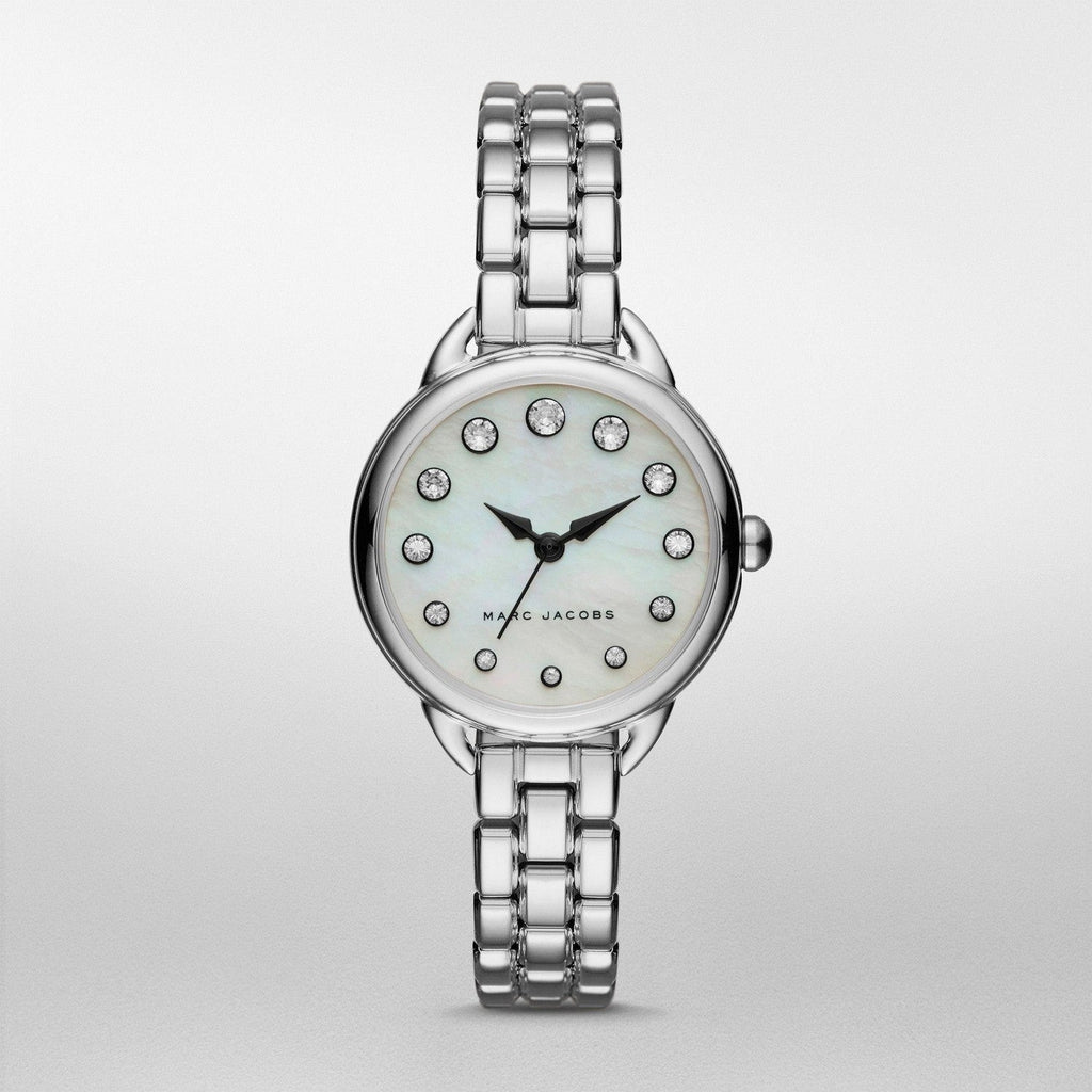 Marc Jacobs Betty Mother of Pearl White Dial Silver Steel Strap Watch for Women - MJ3510 Buy Now By Marc Jacobs