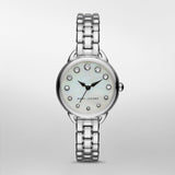 Marc Jacobs Betty Mother of Pearl White Dial Silver Steel Strap Watch for Women - MJ3510 Buy Now By Marc Jacobs