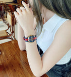 Gucci G Timeless Bee Red & Blue Dial Red Two Tone Nylon Strap Watch For Men - YA1264061 Buy Now By Gucci