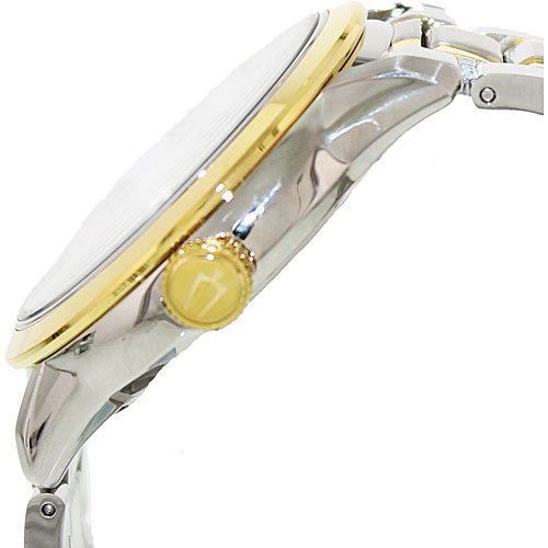 Bulova BVA Skeleton Silver Dial Two Tone Steel Strap Watch for Men - 98A123 Buy Now By Bulova