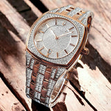 Bulova Phantom Crystal Silver Dial Two Tone Steel Strap Watch for Men - 98B324 Buy Now By Bulova