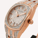 Bulova Phantom Crystal Silver Dial Two Tone Steel Strap Watch for Men - 98B324 Buy Now By Bulova