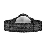 Bulova Octova Chronograph Black Crystal Dial Black Steel Strap Watch for Men - 98C134 Buy Now By Bulova