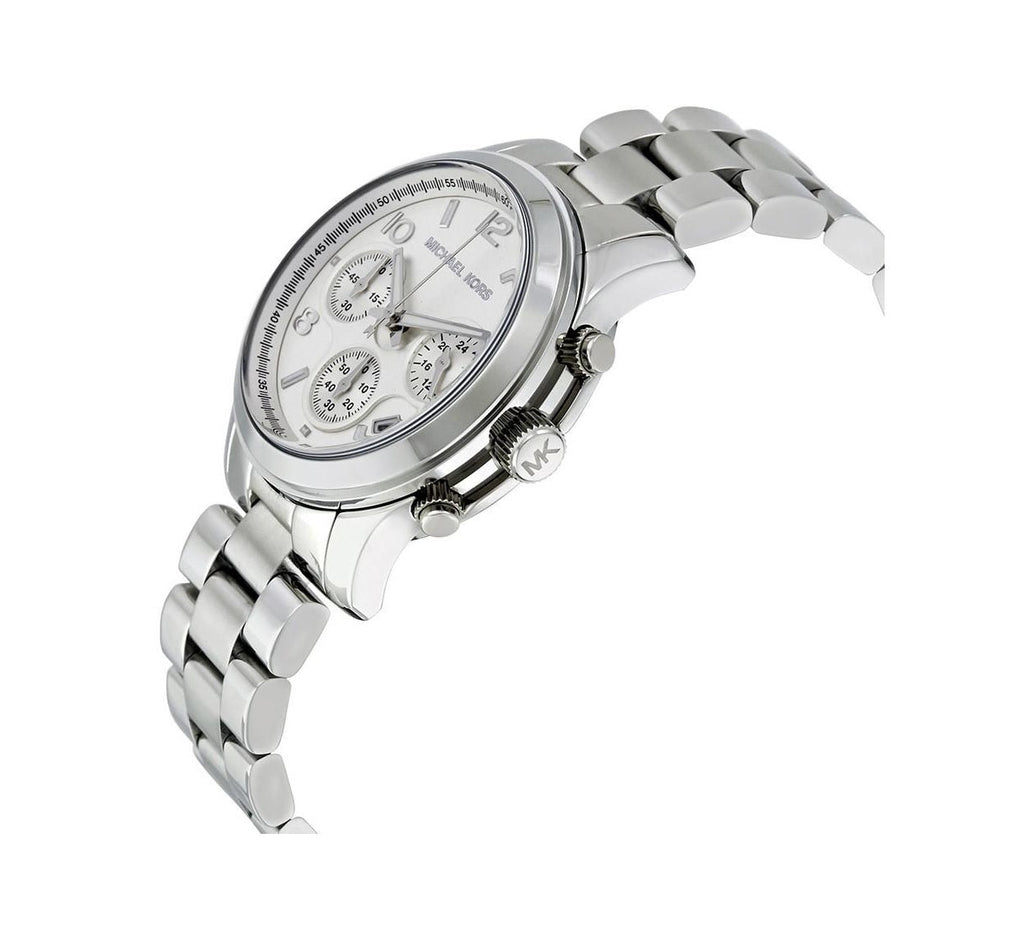 Michael Kors Runway Silver Dial Silver Steel Strap Watch for Women - MK5076 Buy Now By Michael Kors