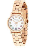 Marc Jacobs Baker Dexter White Dial Rose Gold Steel Strap Watch for Women - MBM3443 Buy Now By Marc Jacobs