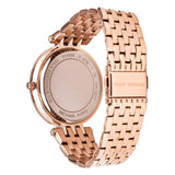 Michael Kors Darci Brown Dial Rose Gold Stainless Steel Strap Watch for Women - MK3217 Buy Now By Michael Kors