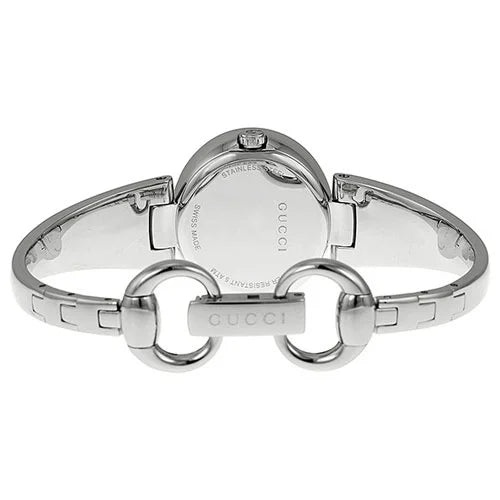 Gucci Guccissima Quartz Silver Dial Silver Steel Strap Watch For Women - YA134502 Buy Now By Gucci