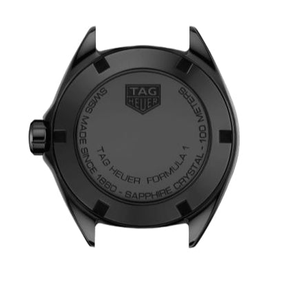 Tag Heuer Formula 1 Diamonds Black Dial Black Leather Strap Watch for Women - WBJ1417.FC8234 Buy Now By Tag Heuer