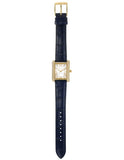 Michael Kors Emery Quartz Diamond Silver Dial Blue Leather Strap Watch For Women - MK2982 Buy Now By Michael Kors