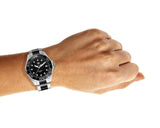 Tag Heuer Aquaracer Quartz Black Dial Two Tone Steel Strap Watch for Women - WAY131C.BA0913 Buy Now By Tag Heuer