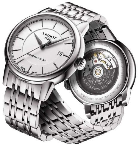 Tissot Carson Powermatic 80 Silver Dial Silver Steel Strap Watch For Men - T085.407.11.011.00 Buy Now By Tissot