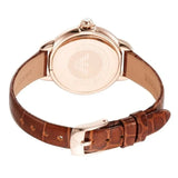 Emporio Armani Mia Quartz Silver Dial Brown Leather Strap Watch For Women - AR11525 Buy Now By Emporio Armani