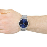 Calvin Klein City Blue Dial Silver Steel Strap Watch for Men - K2G2G14N Buy Now By Calvin Klein