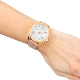 Fossil Cecile White Dial Beige Leather Strap Watch for Women - AM4532 Buy Now By Fossil