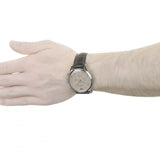 Emporio Armani Classic Chronograph Cream Dial Brown Leather Strap Watch For Men - AR1878 Buy Now By Emporio Armani