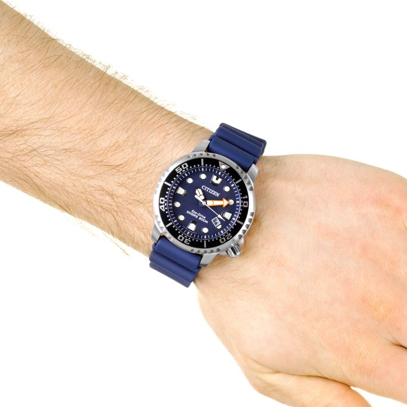 Citizen Eco Drive Promaster Blue Dial Blue Strap Watch For Men - BN0151-09L Buy Now By Citizen