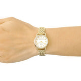 Coach Delancey White Dial Gold Steel Strap Watch for Women - 14502241 Buy Now By Coach