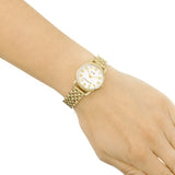 Coach Delancey White Dial Gold Steel Strap Watch for Women - 14502241 Buy Now By Coach