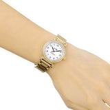Coach Madison White Dial Gold Steel Strap Watch for Women - 14502397 Buy Now By Coach
