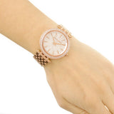 Michael Kors Darci Rose Gold Dial Rose Gold Steel Strap Watch for Women - MK3439 Buy Now By Michael Kors