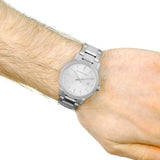 Burberry The City White Dial Silver Steel Strap Watch for Women - BU9100 Buy Now By Burberry