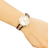 Burberry The Classic Gold Dial Brown Leather Strap Watch for Women - BU10114 Buy Now By Burberry