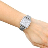 Marc Jacobs Vic Silver Dial Silver Steel Strap Watch for Women - MJ3461 Buy Now By Marc Jacobs