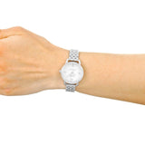 Coach Delancey Mother of Pearl Dial Silver Steel Strap Watch for Women - 14502477 Buy Now By Coach
