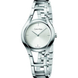 Calvin Klein Class White Dial Silver Steel Strap Watch for Women - K6R23126 Buy Now By Calvin Klein
