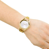 Calvin Klein Class White Dial Gold Steel Strap Watch for Women - K6R23526 Buy Now By Calvin Klein