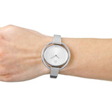 Calvin Klein Impetuous Silver Dial Silver Steel Strap Watch for Women - K4F2N116 Buy Now By Calvin Klein