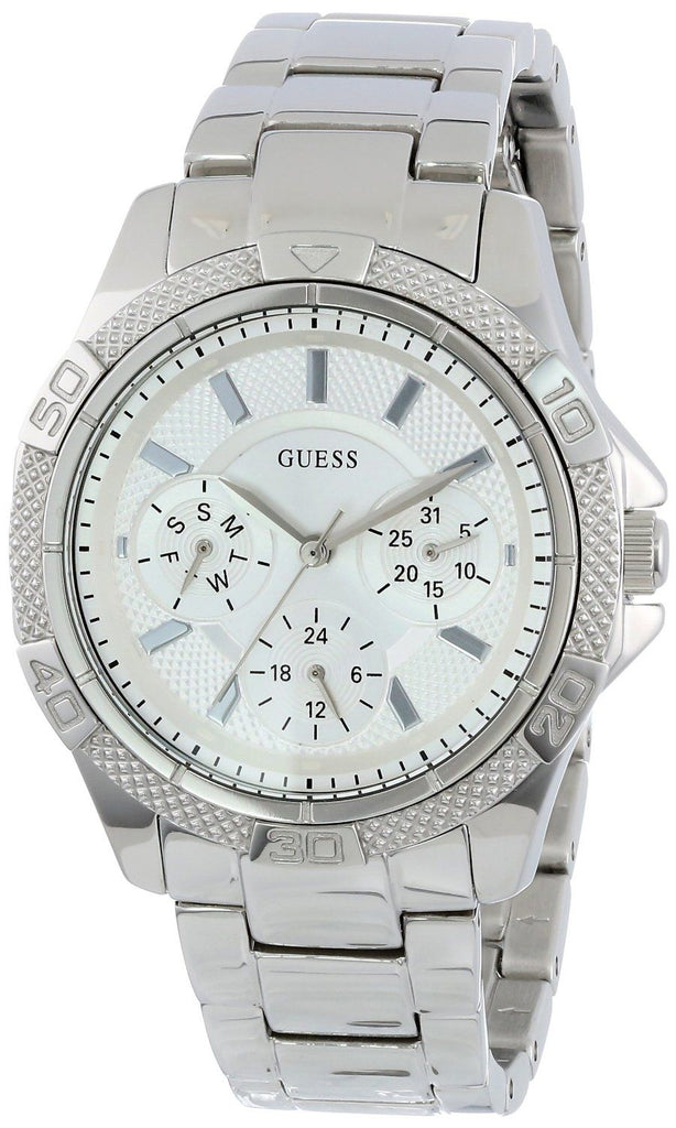 Guess Mini Phantom Silver Dial Silver Steel Strap Watch for Women - W0235L1 Buy Now By Guess