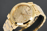 Burberry The City Gold Dial Gold Steel Strap Watch for Women - BU9033 Buy Now By Burberry