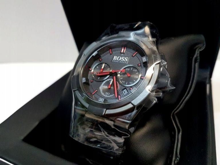 Hugo Boss Supernova Grey Dial Grey Steel Strap Watch for Men - 1513361 Buy Now By Hugo Boss