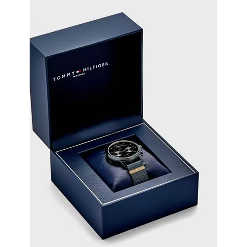 Tommy Hilfiger Blake Quartz Blue Dial Blue Mesh Bracelet Watch for Men - 1782305 Buy Now By Tommy Hilfiger