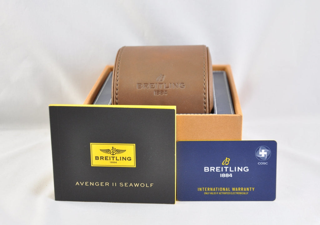 Breitling Avenger 11 Seawolf Stainless Steel Cobra Yellow Dial Mens Watch - A1733110/I519/434X Buy Now By Breitling