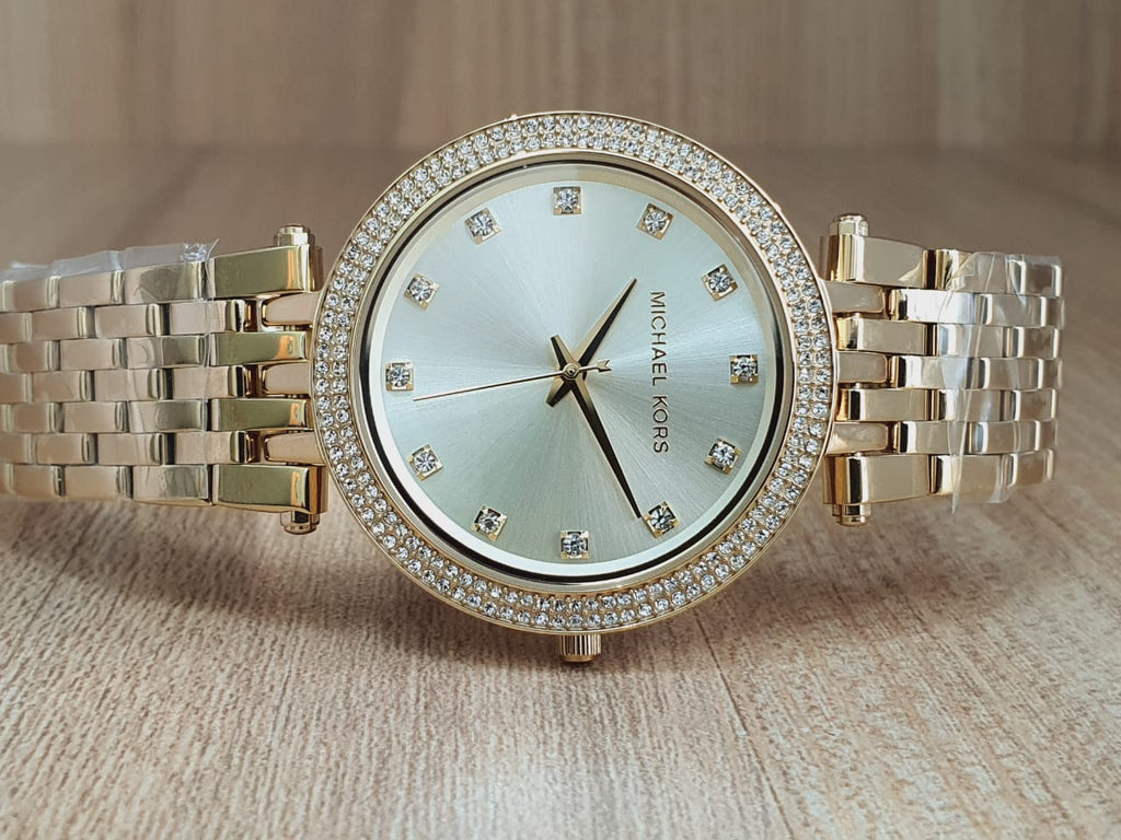 Michael Kors Darci Gold Dial Gold Stainless Steel Strap Watch for Women - MK3216 Buy Now By Michael Kors