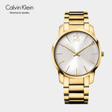 Calvin Klein City Silver Dial Gold Steel Strap Watch for Men - K2G21546 Buy Now By Calvin Klein