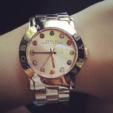 Marc Jacobs Blade Rose Gold Dial Rose Gold Steel Strap Watch for Women - MBM3142 Buy Now By Marc Jacobs