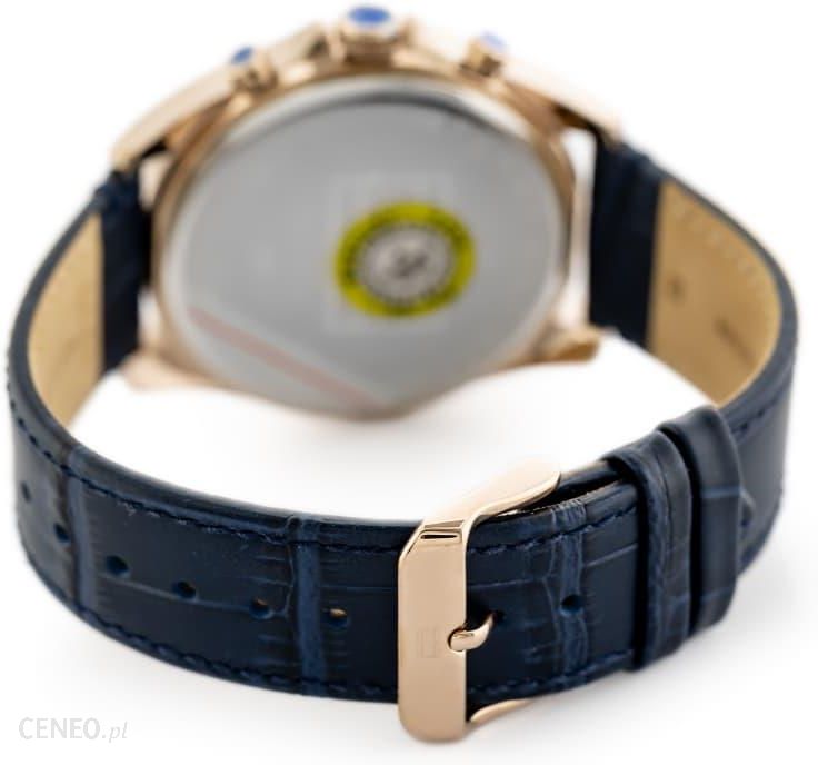 Tommy Hilfiger Baker Chronograph Quartz Blue Dial Blue Leather Strap Watch For Men - 1710451 Buy Now By Tommy Hilfiger