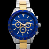 Michael Kors Layton Chronograph Blue Dial Two Tone Steel Strap Watch For Men - MK8825 Buy Now By Michael Kors